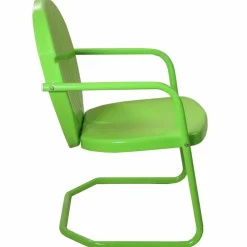 34" Outdoor Retro Tulip Armchair