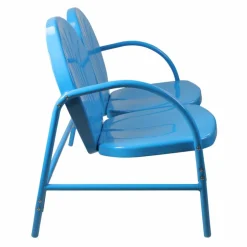 47" Outdoor Retro Tulip Loveseat