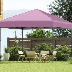 Outdoor 10x10 FT Pop Up Canopy with Portable Carrying Bag