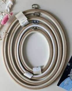 Oval Flexi Hoop Nurge 230-9 Sand