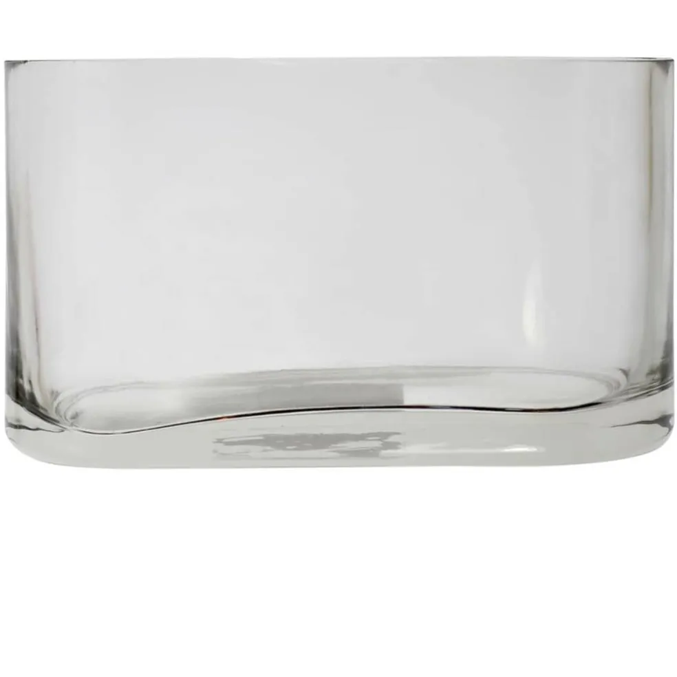 6.9" Oval Glass Vase by Ashland®
