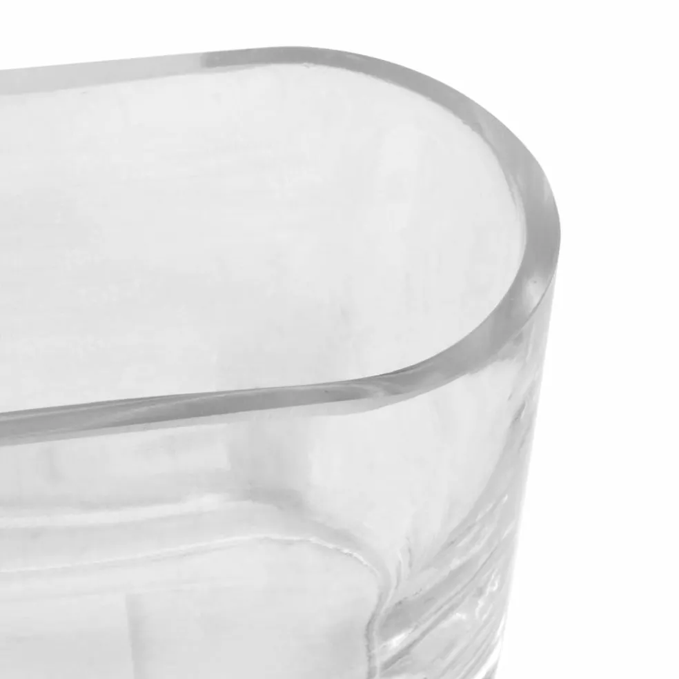 6.9" Oval Glass Vase by Ashland®