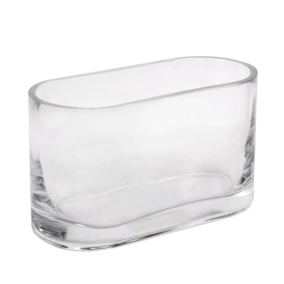 6.9" Oval Glass Vase by Ashland®