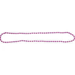 Oval Plastic Party Bead Necklaces, 6ct.