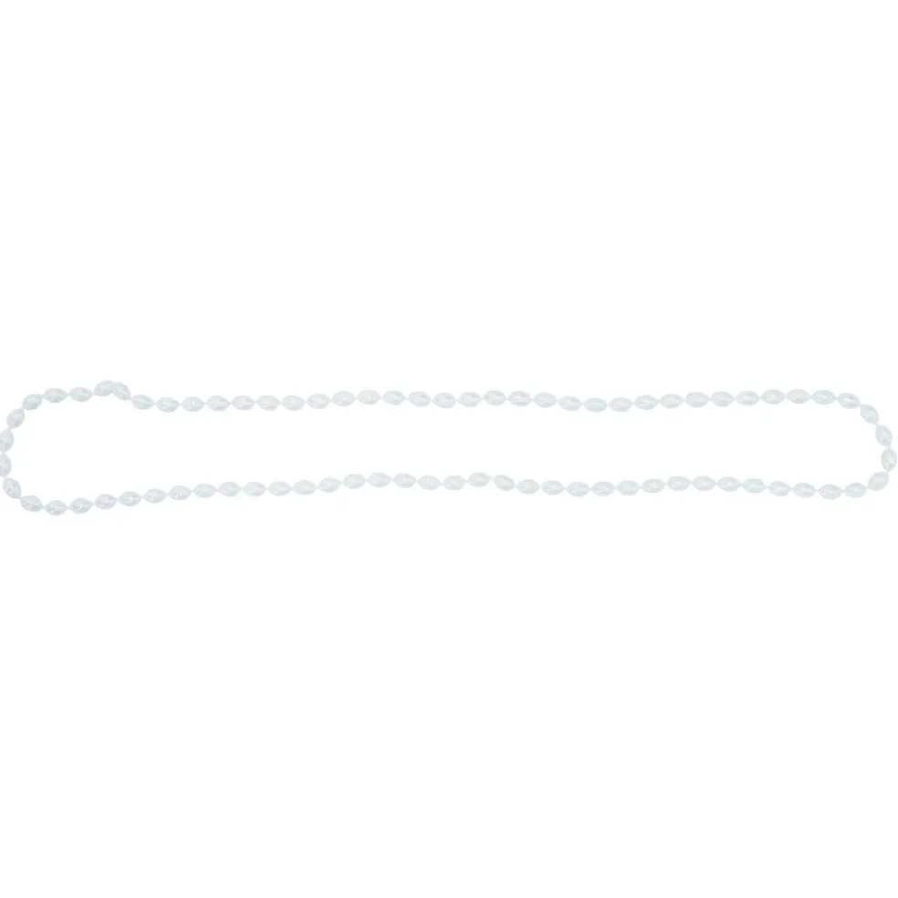 Oval Plastic Party Bead Necklaces, 6ct.