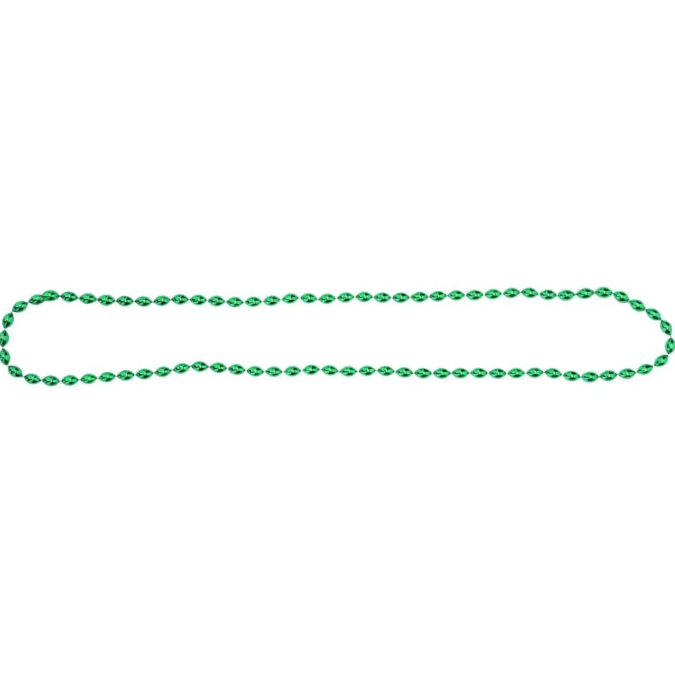 Oval Plastic Party Bead Necklaces, 6ct.