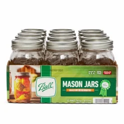 16oz. Ball® Regular Mouth Pint Mason Jars, 12ct.