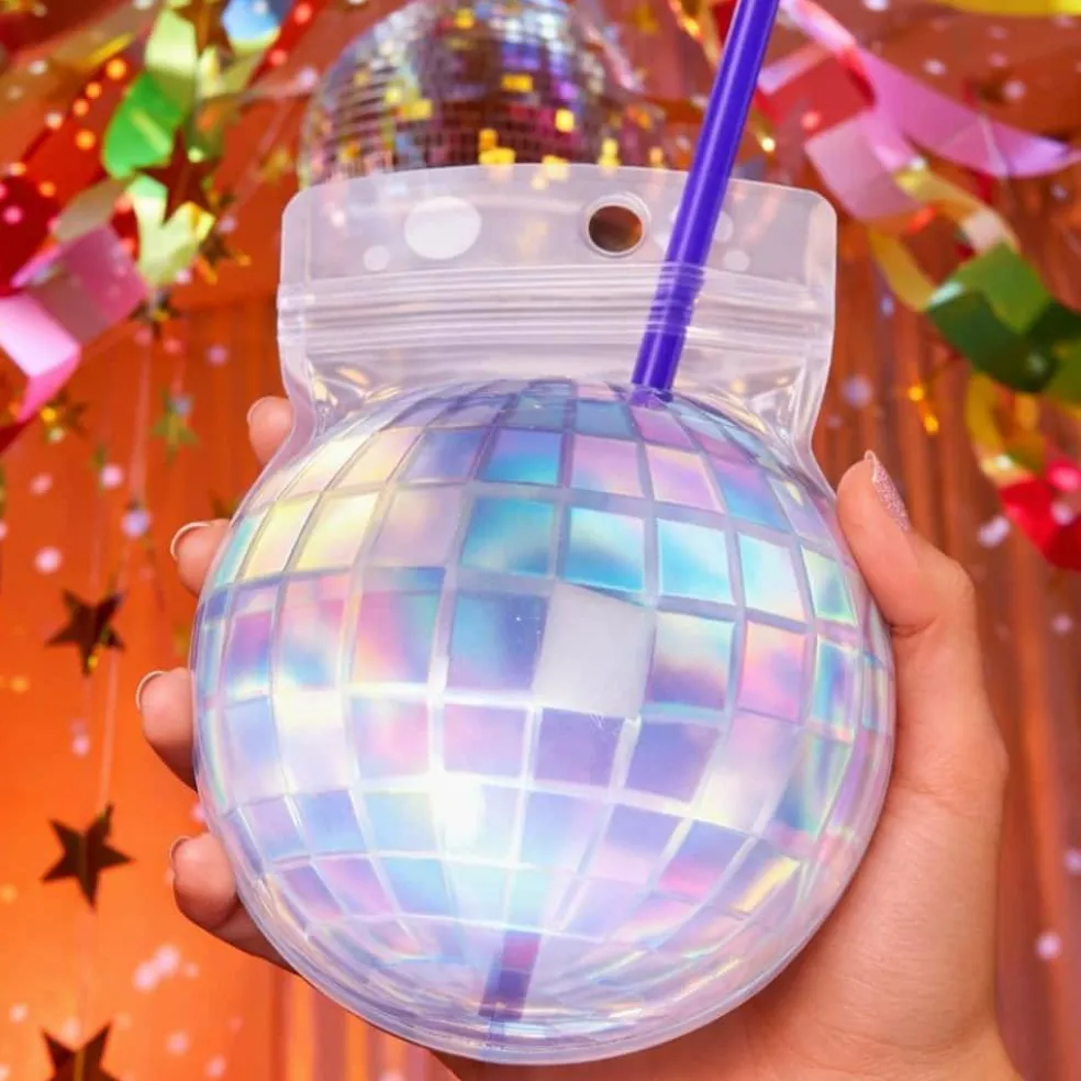 12oz. Disco Drink Pouches, 10ct.