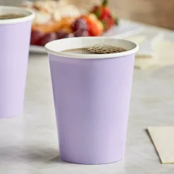 9 oz Disposable Plastic Party Cups, 10 Pack, Multiple Colors