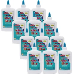 8oz. Economy Washable School Glue, 12ct.
