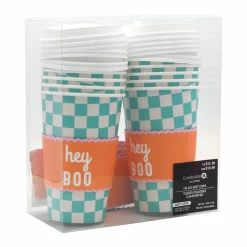 16oz. Halloween Hey Boo Paper To-Go Hot Cups, 10ct. by Celebrate It™
