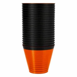 9oz. Halloween Orange and Black Cups, 20ct. by Celebrate Itâ„¢