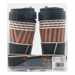 16oz. Halloween Trick or Treat Paper To-Go Hot Cups, 10ct. by Celebrate Itâ„¢