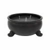 10oz. Oakmoss & Firewood Scented Black Cauldron Candle by Ashland®