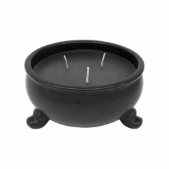 10oz. Oakmoss & Firewood Scented Black Cauldron Candle by Ashland®