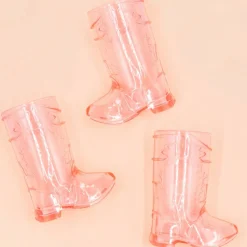 1.5oz. Pink Boot Scootin' Shot Cups, 4ct.