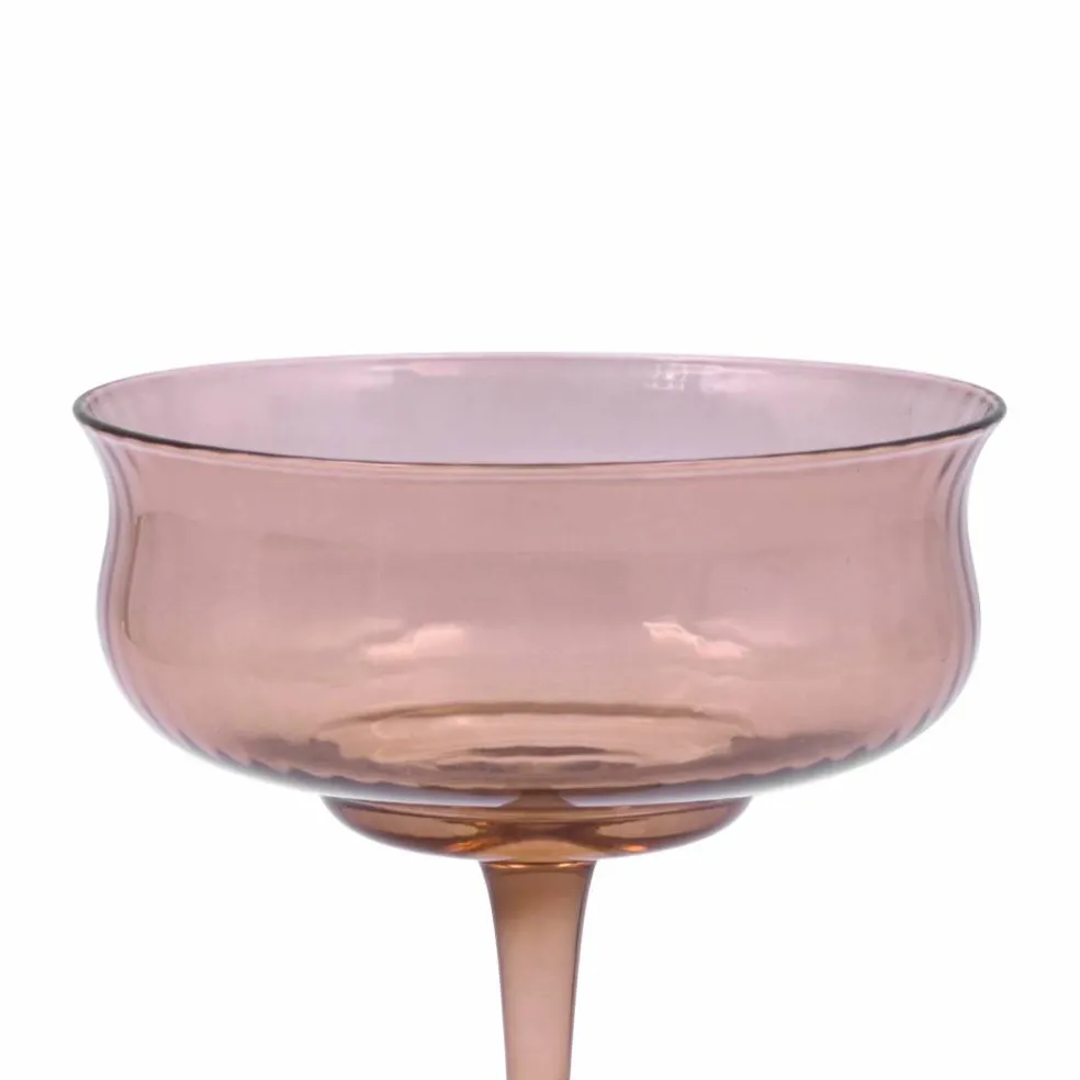 14oz. Pink Coupe Glass by Celebrate It™