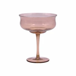 14oz. Pink Coupe Glass by Celebrate It™