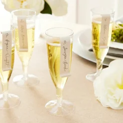 5oz. Plastic Champagne Flutes by Celebrate It™, 16ct.