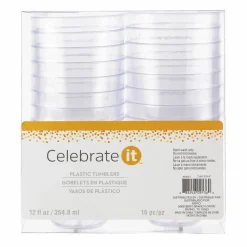 12oz. Plastic Cups by Celebrate Itâ„¢ Entertaining, 16ct.