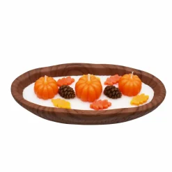 7oz. Pumpkin Punch Scented Oval Dough Bowl Candle by Ashland®