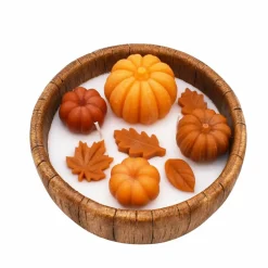 8.25oz. Pumpkin Punch Scented Round Dough Bowl Candle by Ashland®