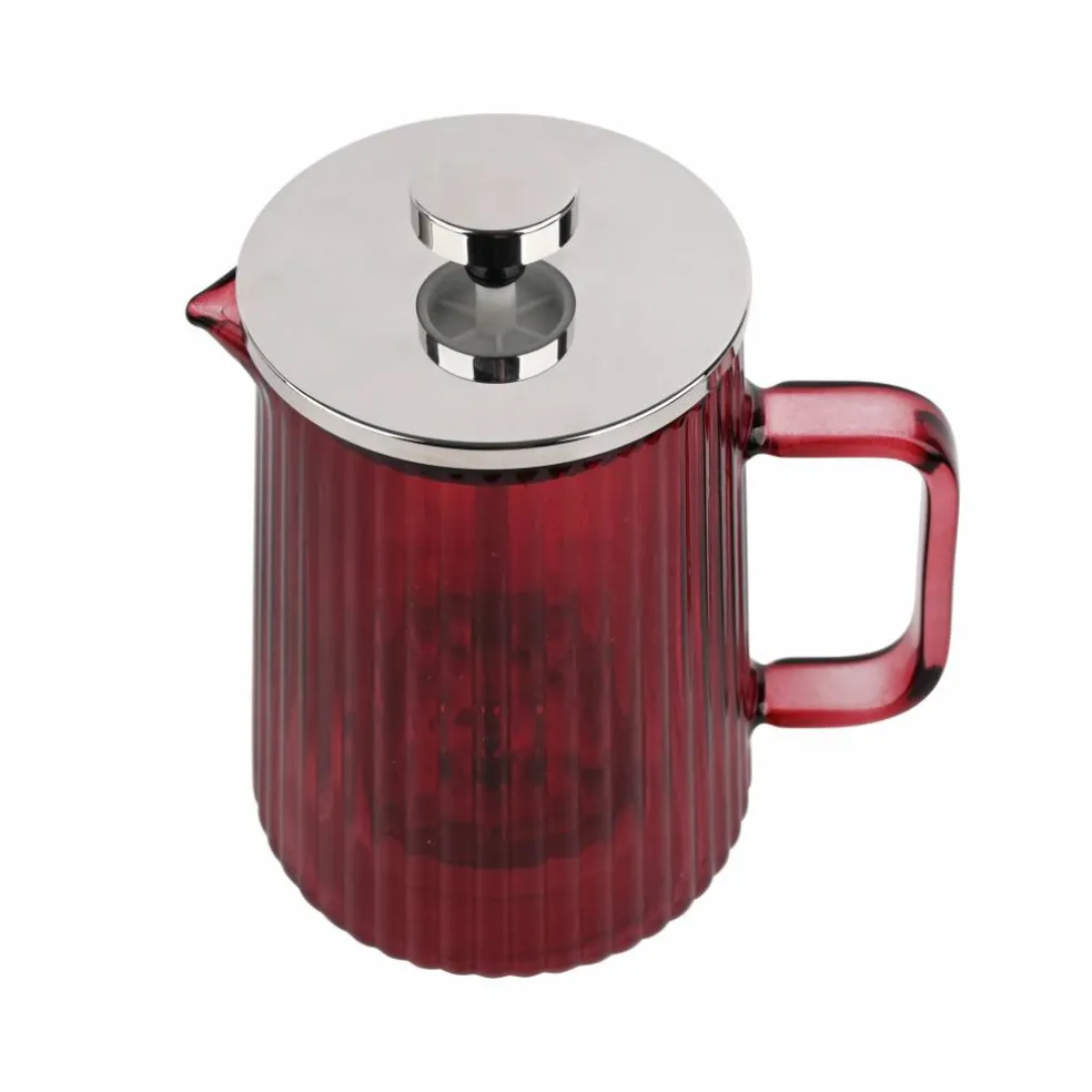 20oz. Red Glass French Press by Ashland®