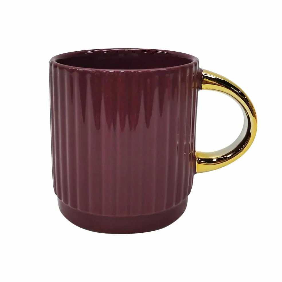 4.2oz. Ribbed Ceramic Mug by Ashland®