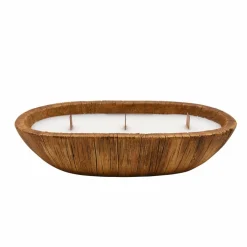 6oz. Spiced Orchard Scented Oval Dough Bowl Candle by Ashland®