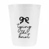 15.5oz. Tying the Knot Frosted Plastic Cups, 6ct. by Celebrate It™