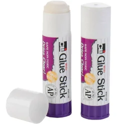 1.3oz. White Economy Glue Sticks, 12ct.