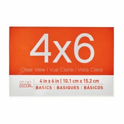 24 Pack: Acrylic Horizontal Bent 4" x 6" Frame, Basics by Studio Décor®