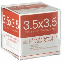 12 Pack: Acrylic Photo Cube Basics By Studio Décor®, 3.5