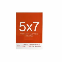 24 Pack: Acrylic Vertical Bent 5" x 7" Frame, Basics by Studio Décor®