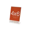 24 Pack: Acrylic Vertical Bent 4" x 6" Frame, Basics by Studio Décor®