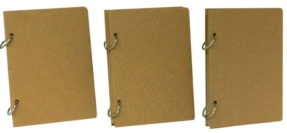 6 Pack: Assorted Debossed Chipboard Album by Recollections®