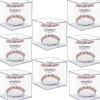 8 Pack Baseball Display Case, UV Protected Acrylic Boxes for Display,Clear Display Case Baseball Cube Memorabilia Showcase Autograph Ball Protector