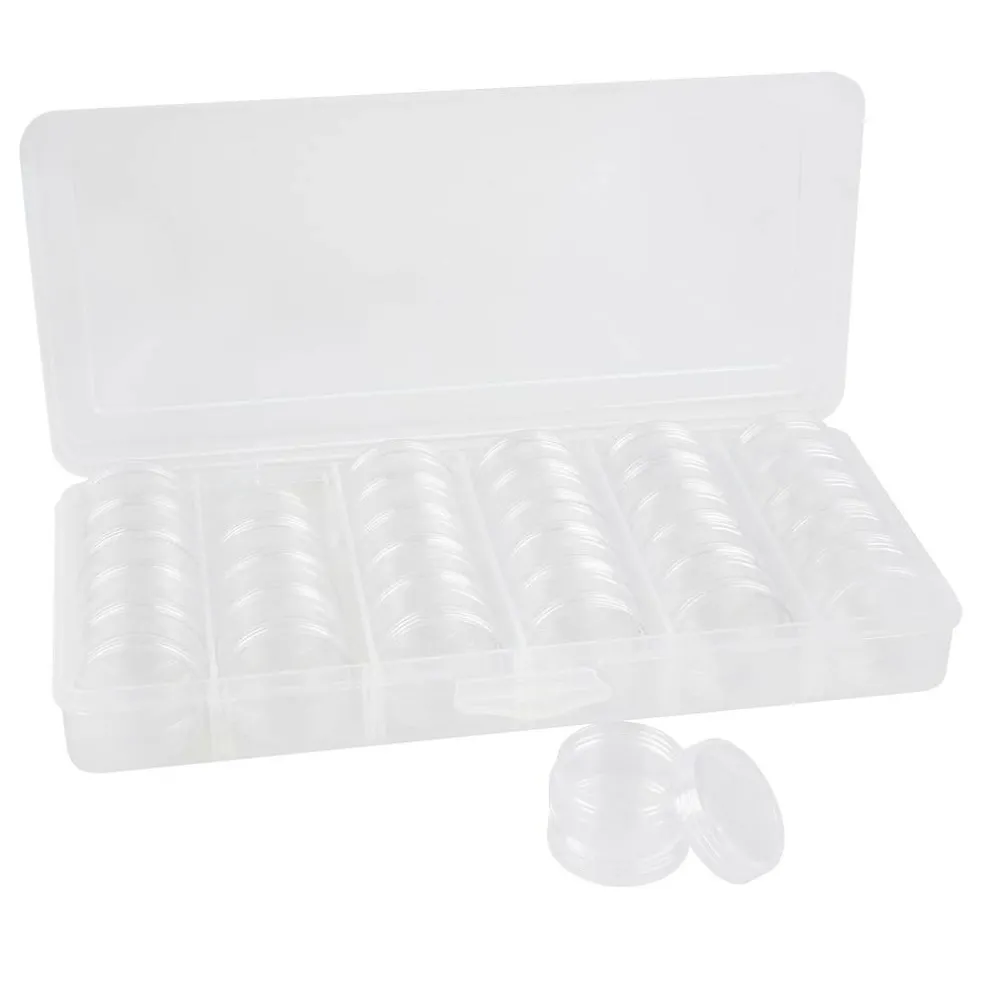 12 Pack: Bead Storage Box with 6 Container Stacks by Bead Landing™