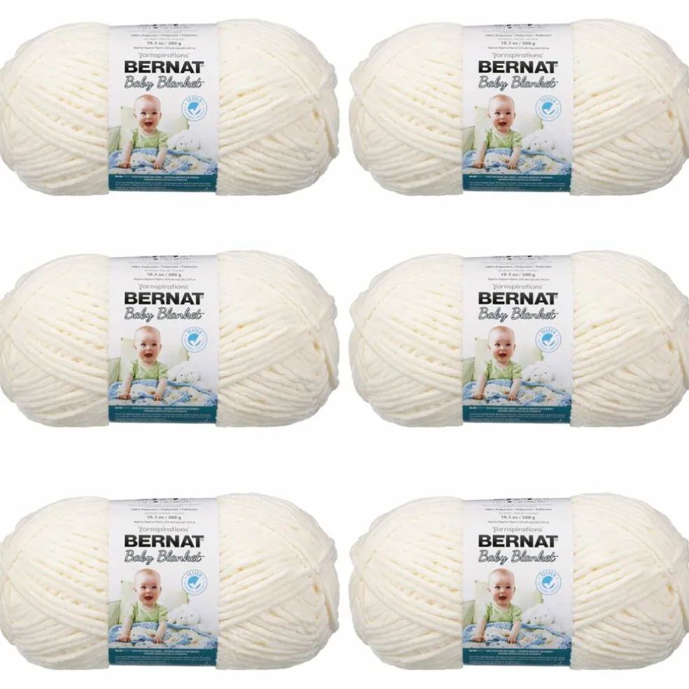 6 Pack: Bernat® Baby Blanket™ Yarn