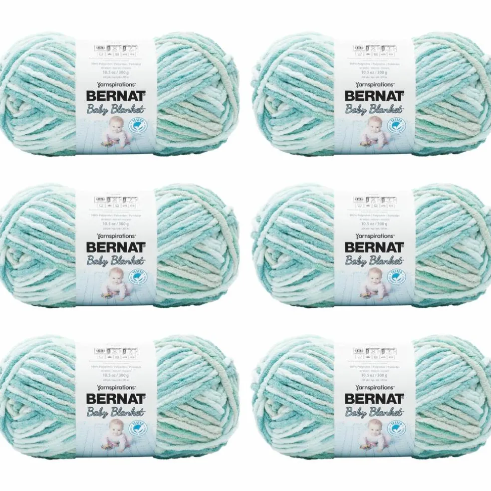 6 Pack: Bernat® Baby Blanket™ Yarn