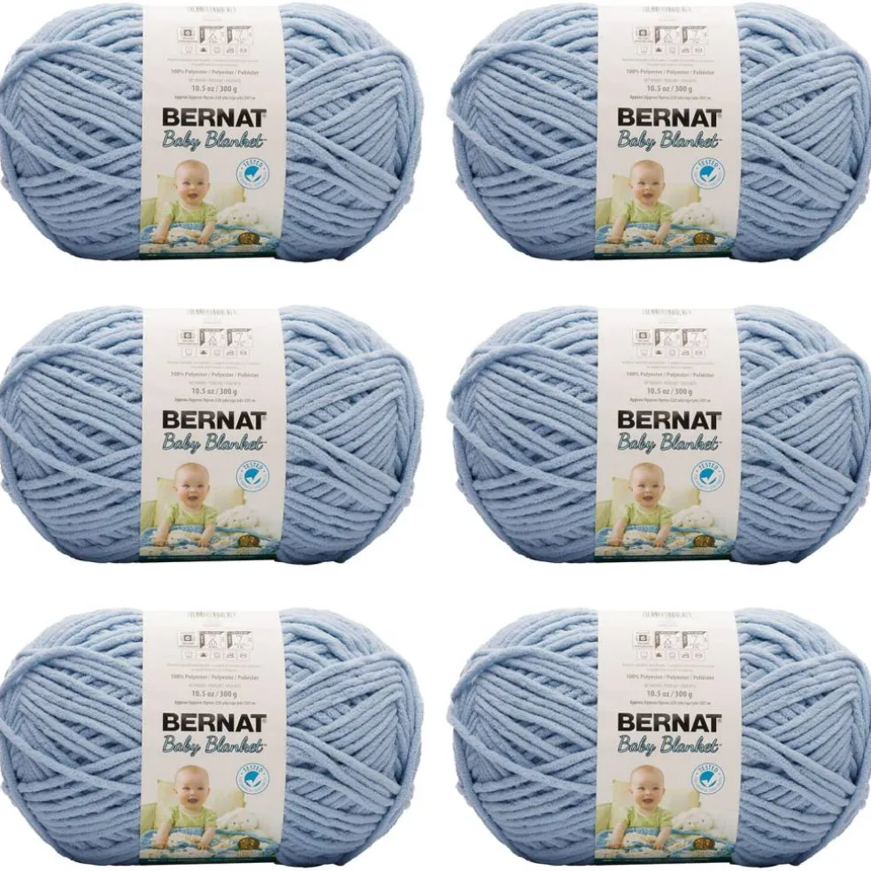 6 Pack: Bernat® Baby Blanket™ Yarn