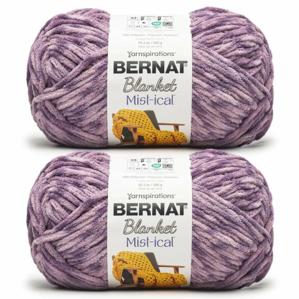 2 Pack Bernat® Blanket Mist-ical™ Yarn