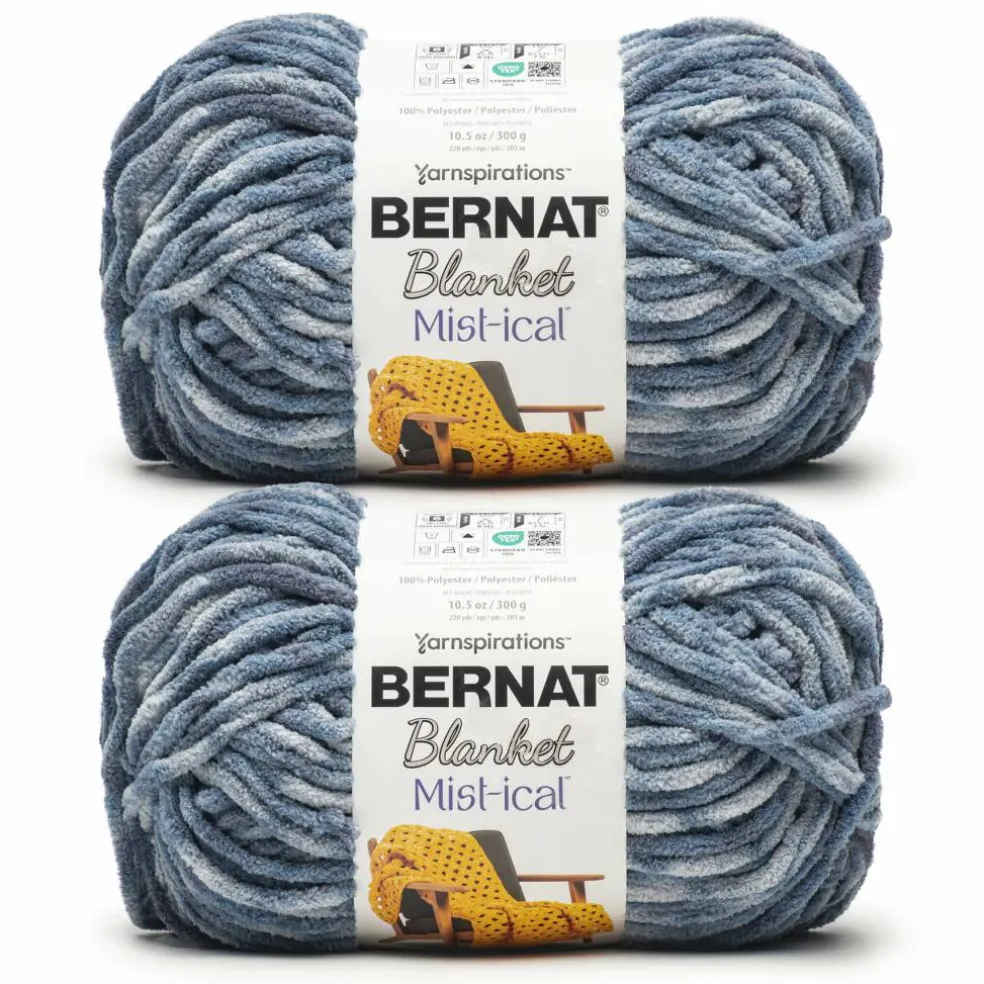 2 Pack Bernat® Blanket Mist-ical™ Yarn