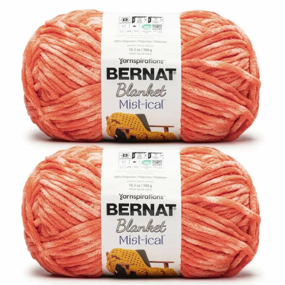 2 Pack Bernat® Blanket Mist-ical™ Yarn