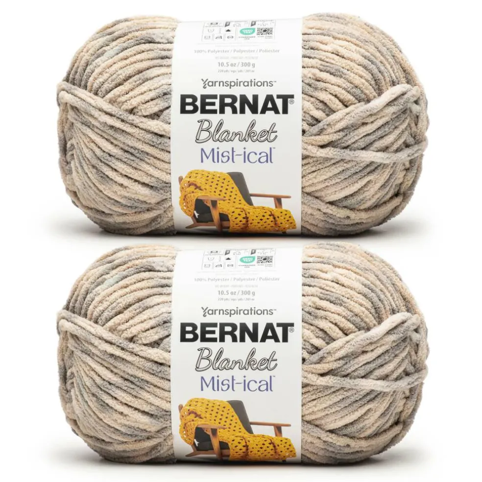 2 Pack Bernat® Blanket Mist-ical™ Yarn