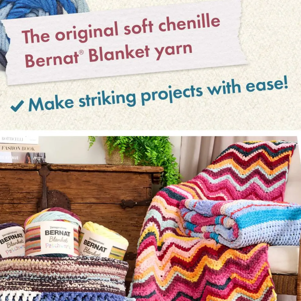 2 Pack Bernat® Blanket Patchwork™ Yarn