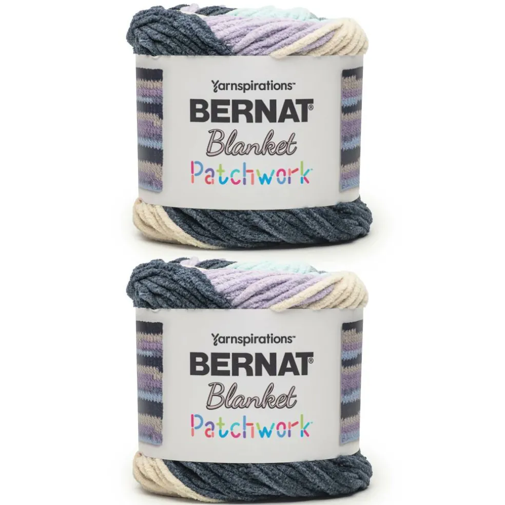 2 Pack Bernat® Blanket Patchwork™ Yarn