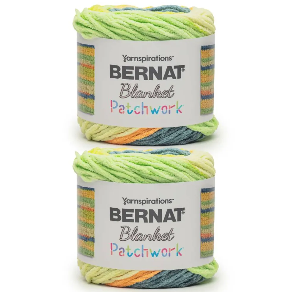 2 Pack Bernat® Blanket Patchwork™ Yarn