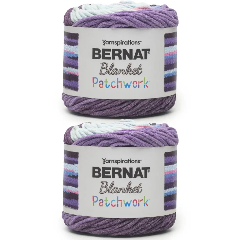 2 Pack Bernat® Blanket Patchwork™ Yarn