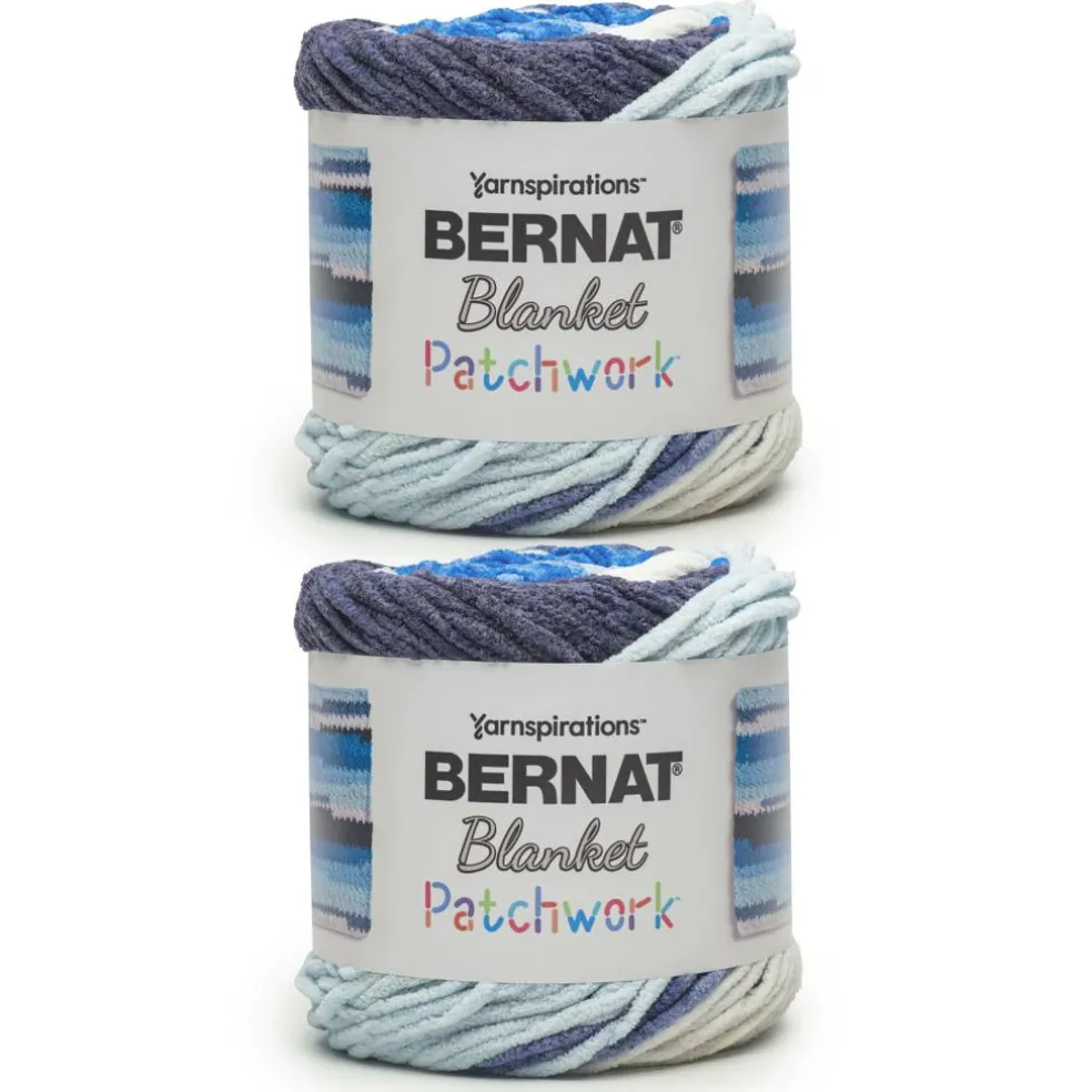 2 Pack Bernat® Blanket Patchwork™ Yarn